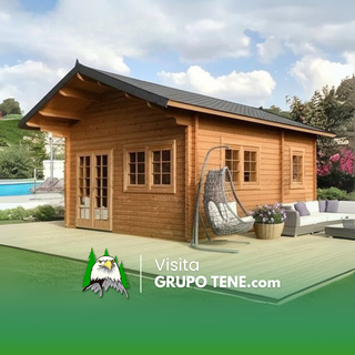 33m2 con altillo. Casas prefabricadas.