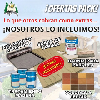 33m2 con altillo. Casas prefabricadas.