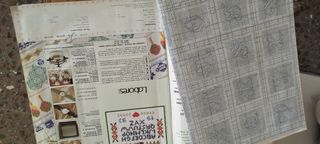 Revista para punto de cruz y labores