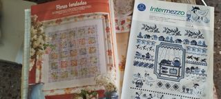 Revista para punto de cruz y labores