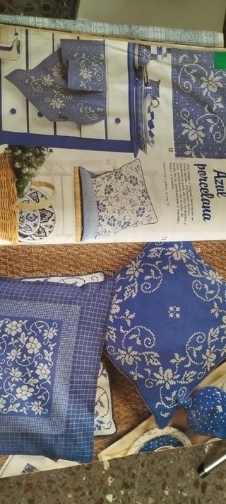 Revista para punto de cruz y labores
