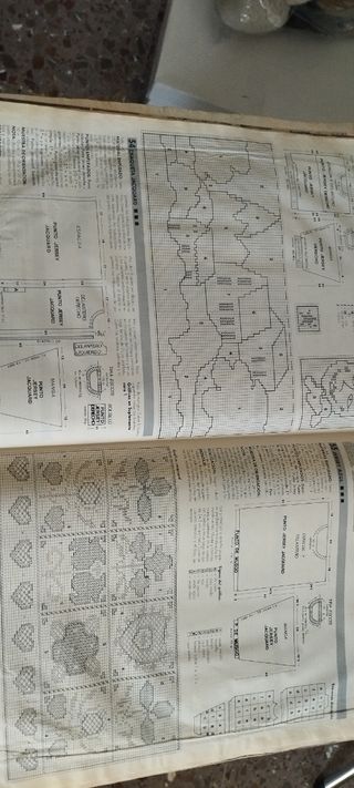 Revista para punto de cruz y labores