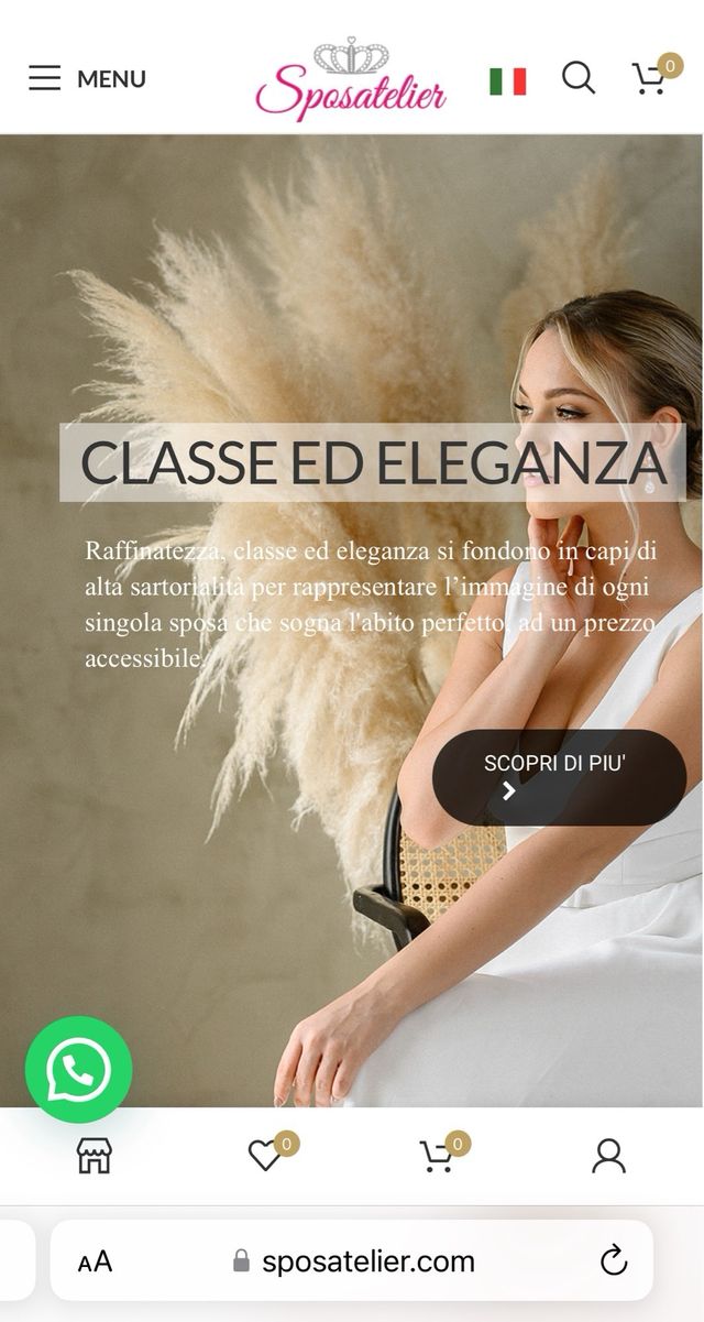 Abito da sposa nuovo