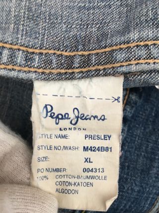 Pepe Jeans. Chaqueta Vaquera TALLA :XL