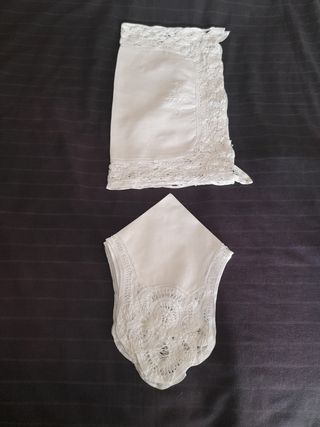 Camino mesa y tapete cesta.