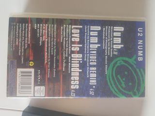 PELICULA VHS U2 NUMB 1993