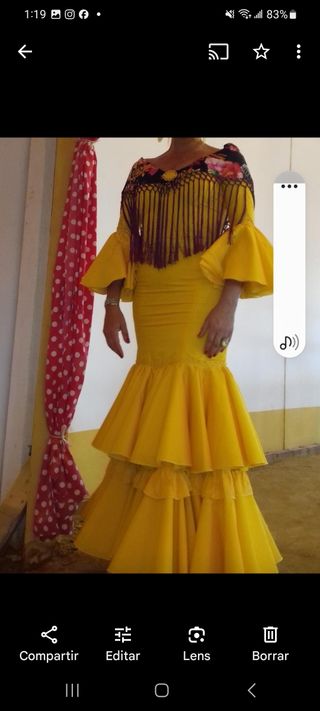Traje de flamenca