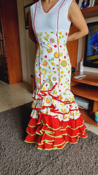 Traje de flamenca de mujer