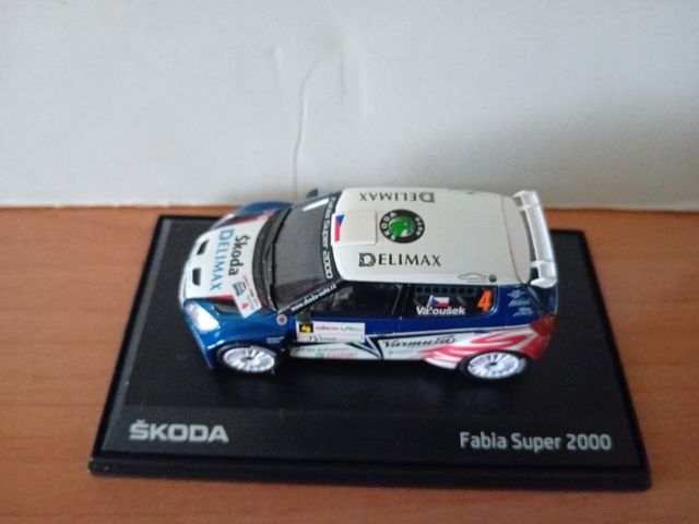 SKODA FABIA S2000 EVO I 1/43