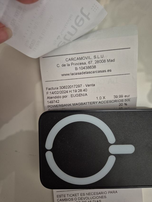 powerbank Cargador móvil