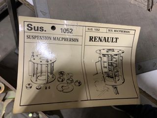 Útil suspensión Macpherson para Renault