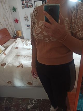 Jersey punto abalorios