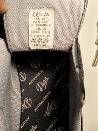 Bambas zapato de cocina y pastelería