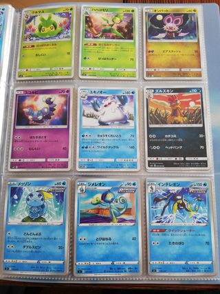 Pokemon álbum cartas japonesas