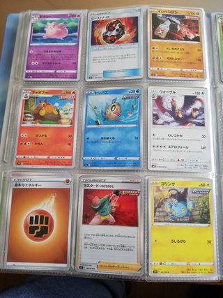 Pokemon álbum cartas japonesas