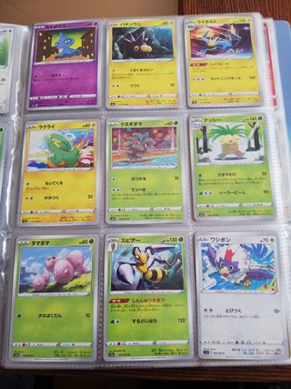 Pokemon álbum cartas japonesas