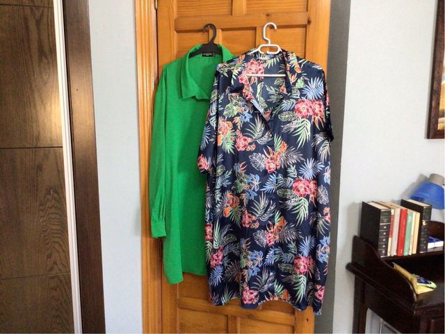 VESTIDO  CAMISERO TALLA XXL