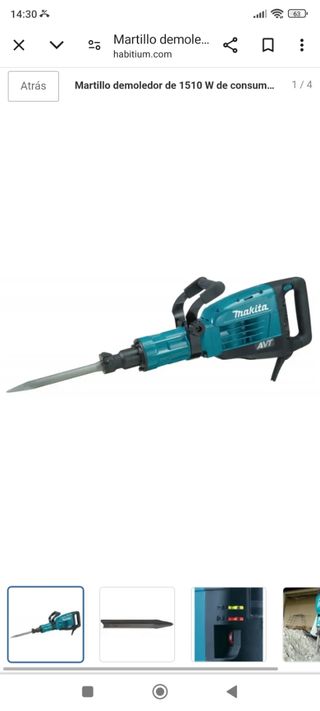 Pica pica makita martillo demolición