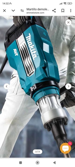 Pica pica makita martillo demolición