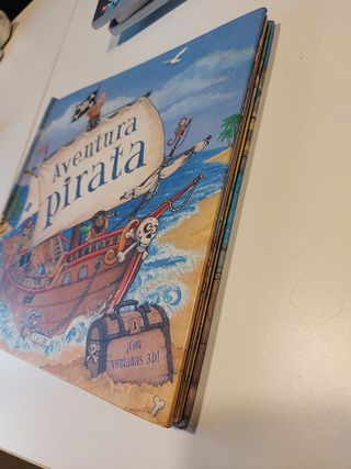 Libro 3d aventura pirata 