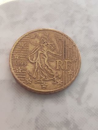 Moneda 50 céntimos Francia RF