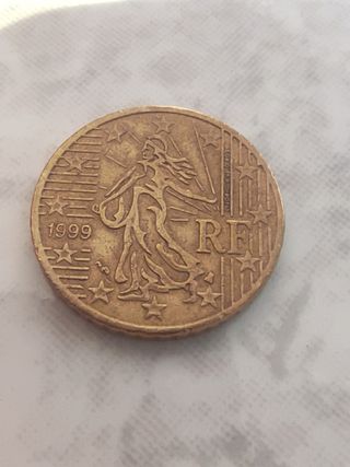 Moneda 50 céntimos Francia RF