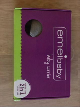 Mochila ergonomica portabebés