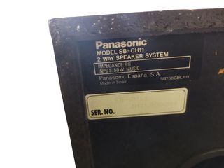 Altavoces Panasonic