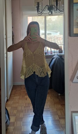 Top de crochet