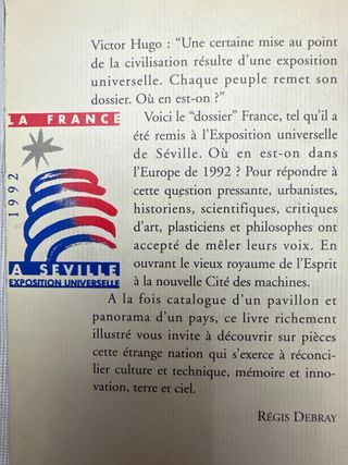 La France a l’exposition universelle Séville 1992