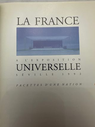 La France a l’exposition universelle Séville 1992