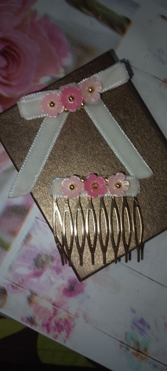 Peinecillo flamenca broche mantoncill