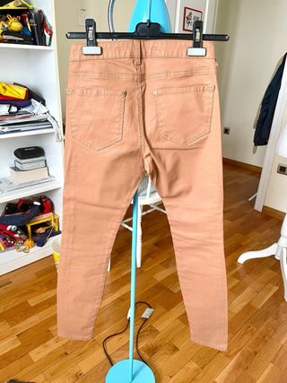 Pantalon encerado Zara premium
