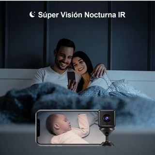 Camara Espia 4K HD Mini WiFi Oculta Cámara Espía