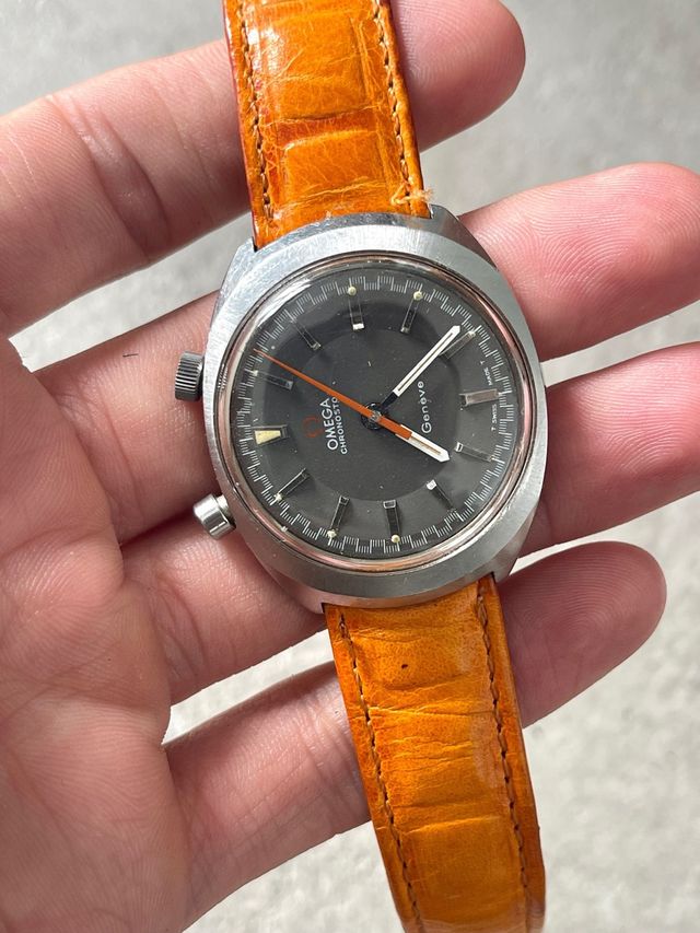 Omega Chronostop Drivers Vintage 1967