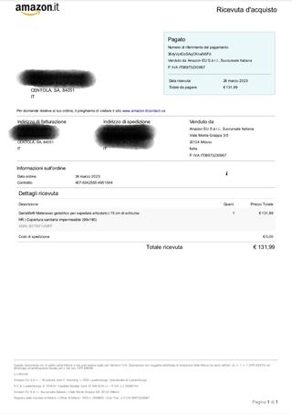 Rete elettrica con materasso