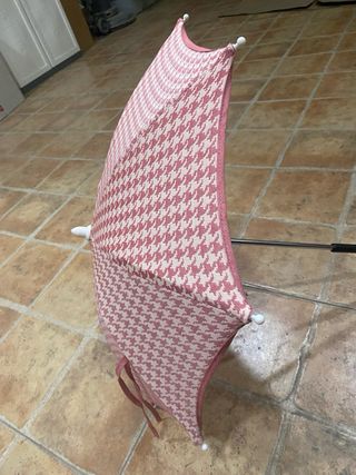 Sombrilla y funda de silleta