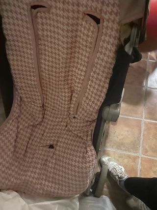 Sombrilla y funda de silleta