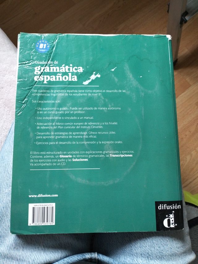 Gramática española B1 spanish grammar