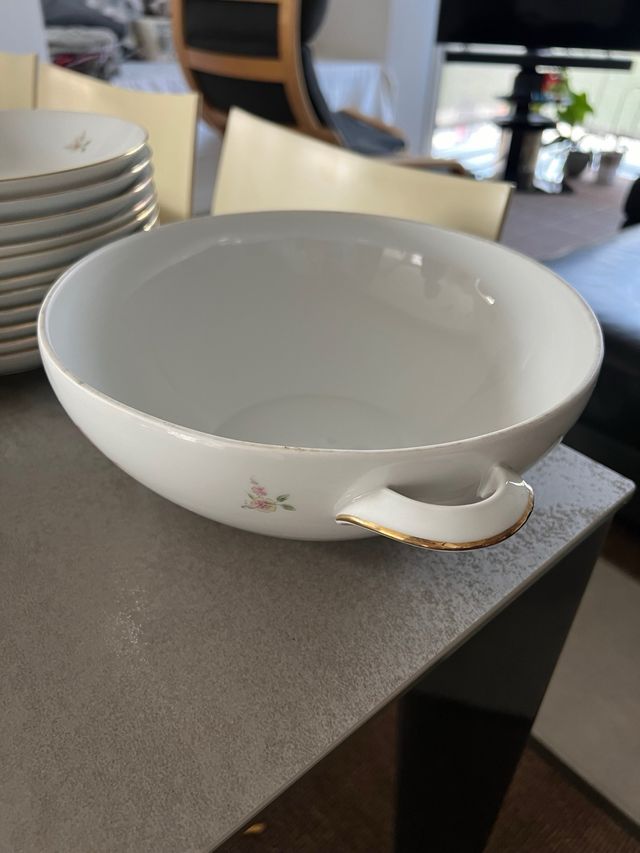 Set completo piatti 36 pezzi Seltmann con fiori