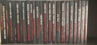 Colección de libros de novela negra