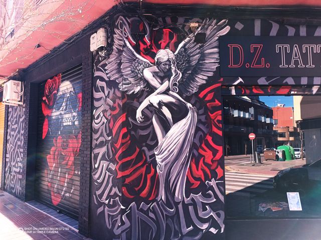 GRAFiti: PINTOR cierres carteles escaparates local