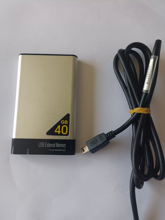 Disco duro externo de 1.8"