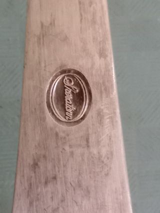 Cubiertos de plata vintage