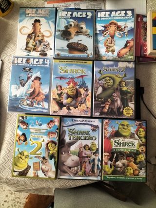 NO A 1€  Ice Age Shrek