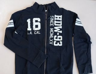 Felpa grigio scuro ragazzo