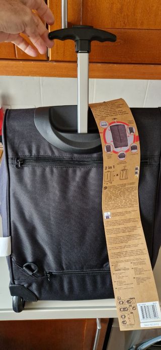 Maleta mochila troley viaje ruedas 