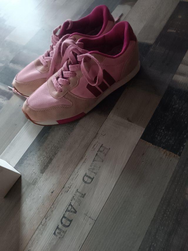 Zapatillas rosas,talla 38
