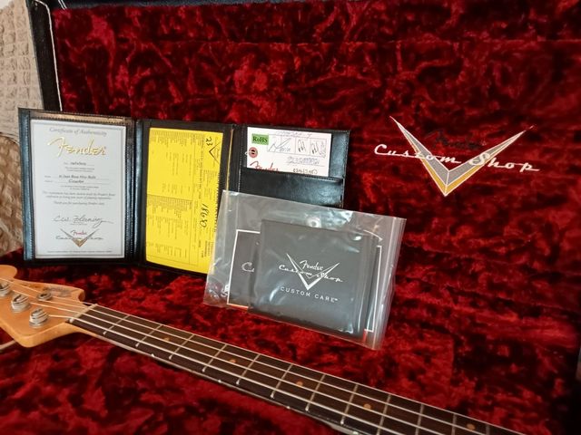 Fender jazzbass custom shop heavy relic