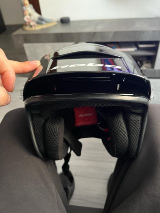 Casco hebo jet evo zone negro